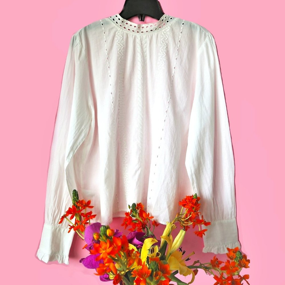 Loft Embroidered Blouse